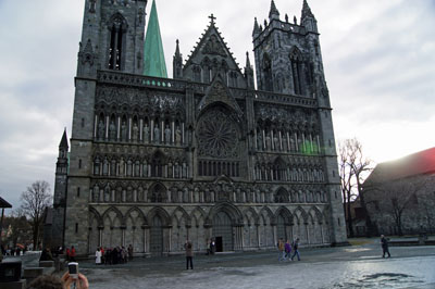 Die Kathedrale von Trondheim