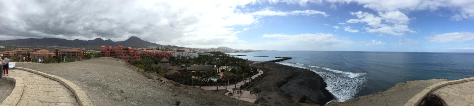 Panoramaaufnahme Teneriffa - Las Americas