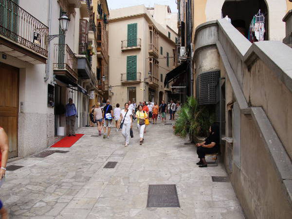In den Straßen von Palma