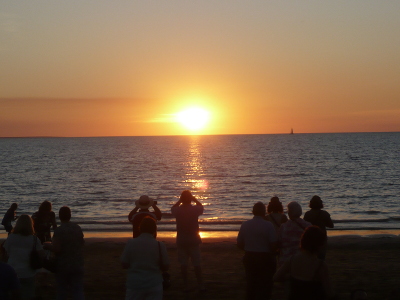 Sunset on Mindil Beach