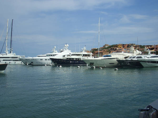 Porto Cervo - Luxusjachten