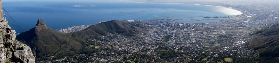 Panoramaaufnahme Kapstadt